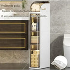 Gaveteiro Organizador FlexMove™ | Multiuso com Rodinhas para Banheiro, Quarto, Cozinha e Lavanderia