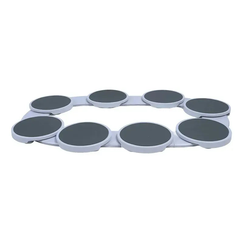 Bandeja Giratória ServeEasy™ | Esteira Rotativa para Mesa de Jantar, Café da Manhã e Reuniões em Família
