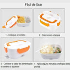LunchBox Heat™ — Marmita Elétrica Bivolt para Casa e Carro